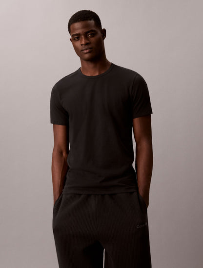 Cotton Stretch Blend 3-Pack Slim Fit Crewneck T-Shirt - Calvin Klein Underwear