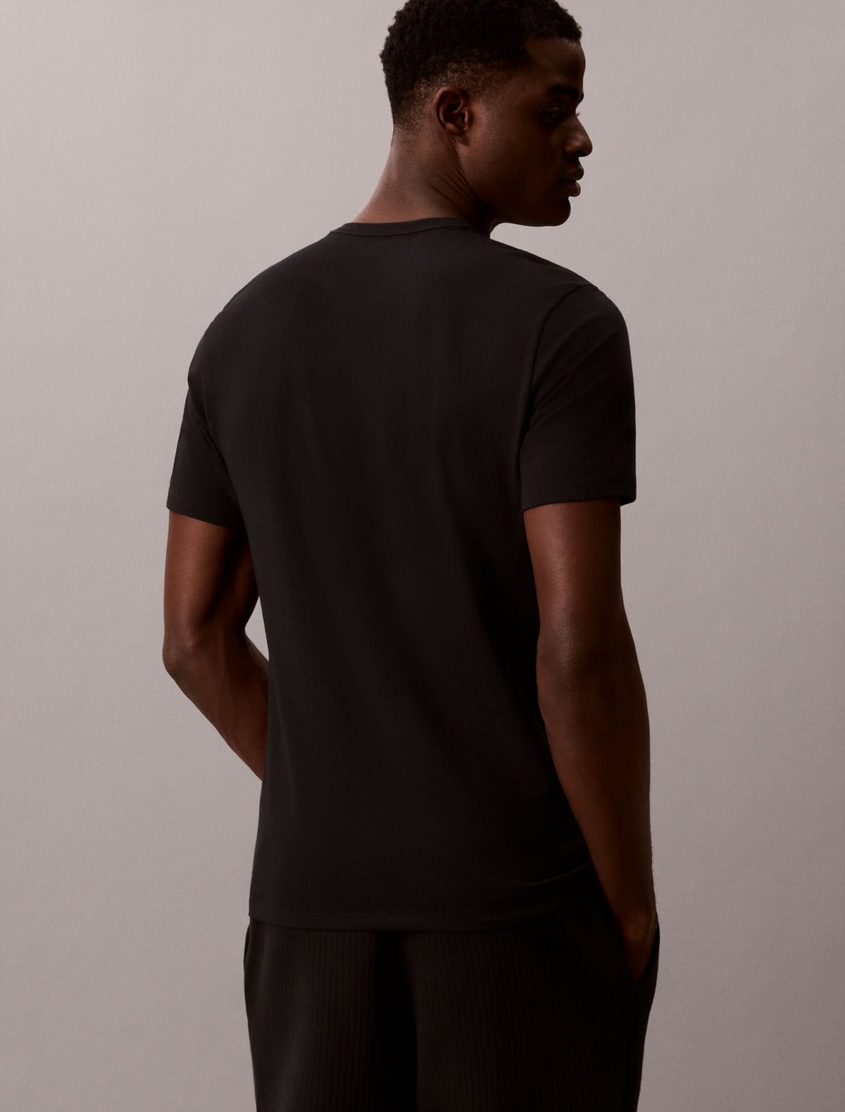 Cotton Stretch Blend 3-Pack Slim Fit Crewneck T-Shirt - Calvin Klein Underwear
