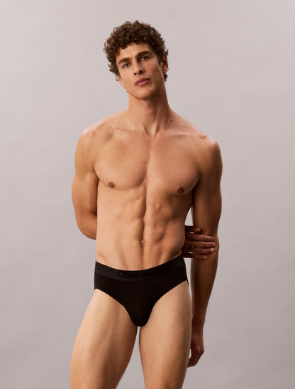 CK Black 3-Pack Hip Brief - Calvin Klein Underwear