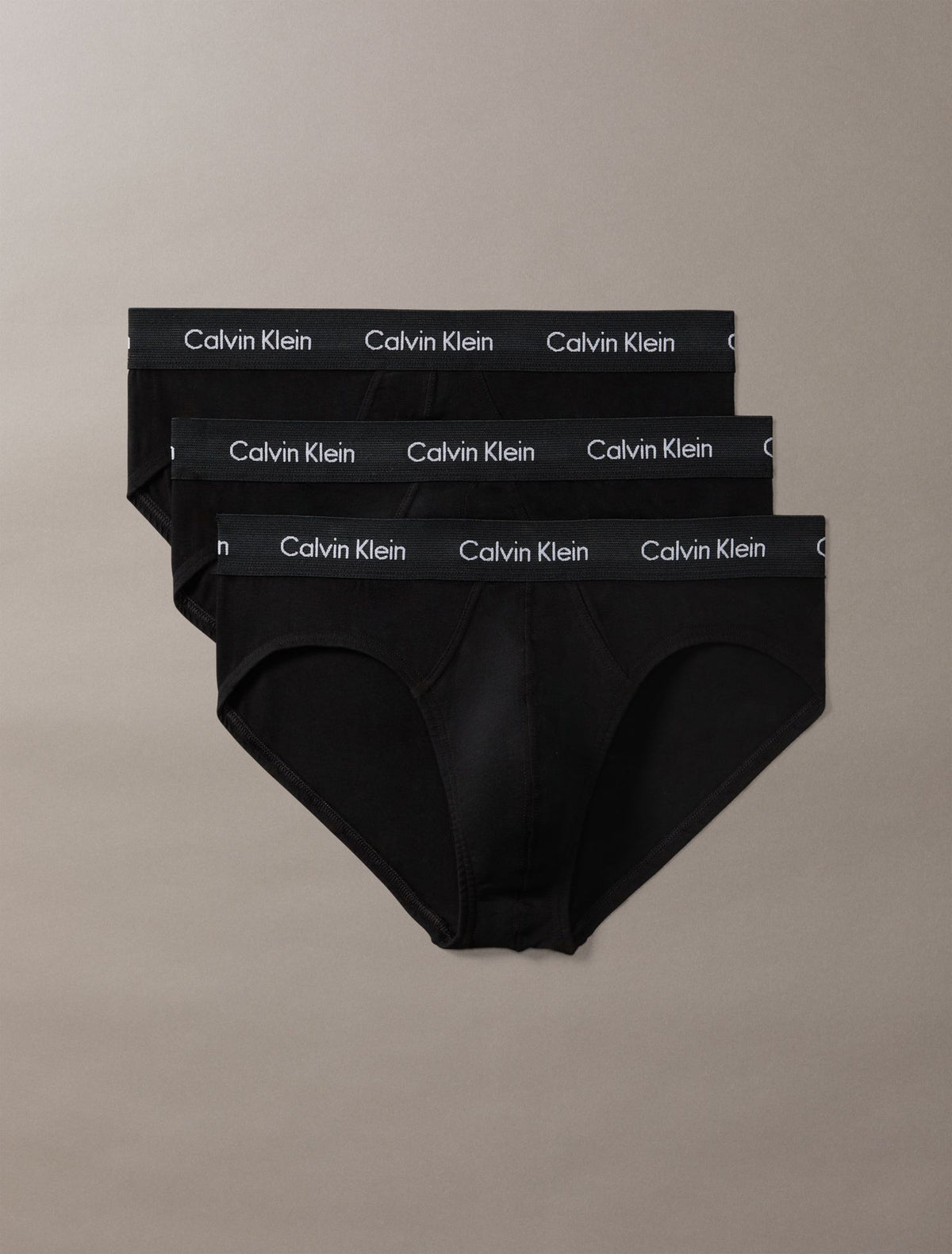 Cotton Stretch 3-Pack Hip Brief - Calvin Klein Underwear