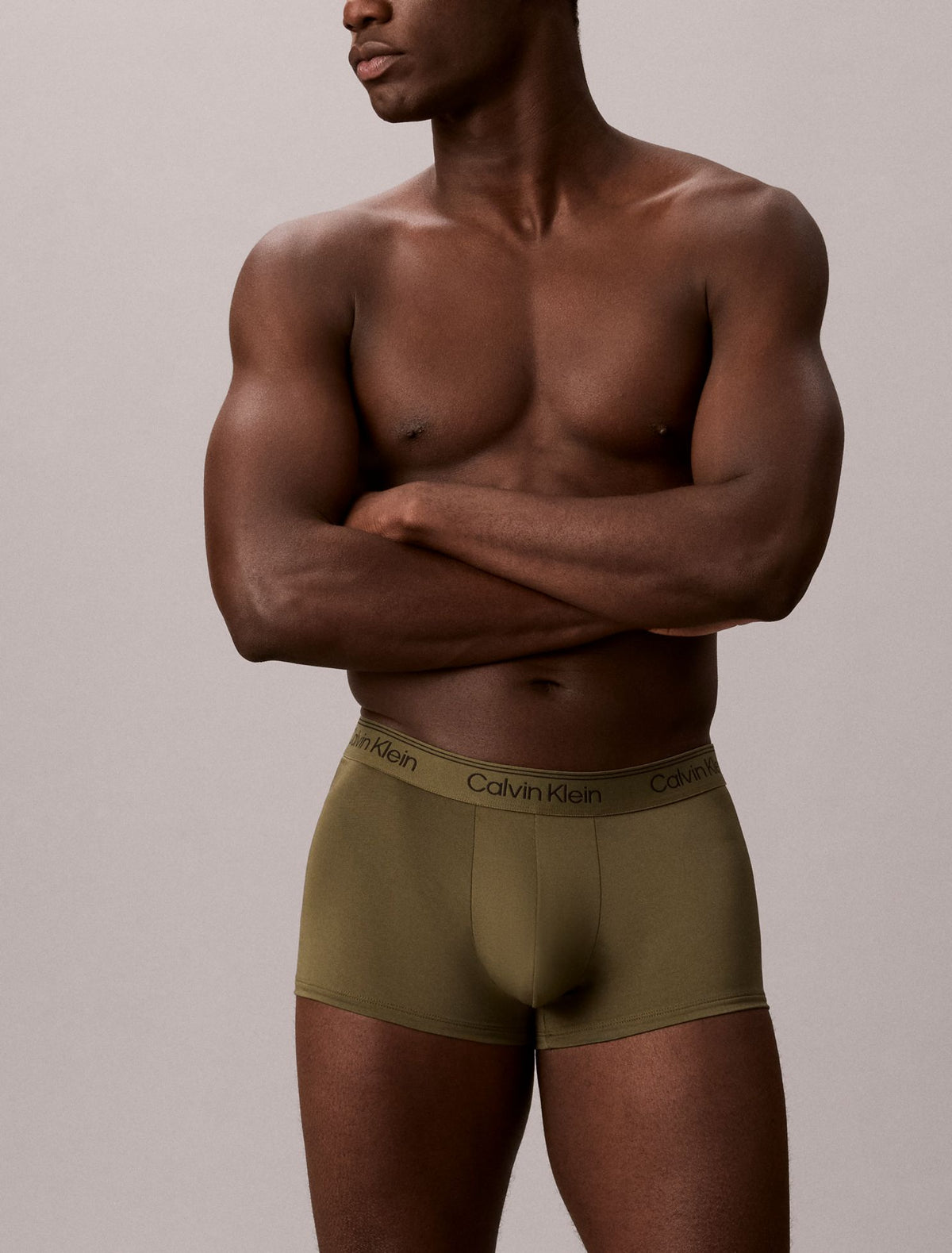 Microfiber Stretch 3-Pack Low Rise Trunk - Calvin Klein Underwear