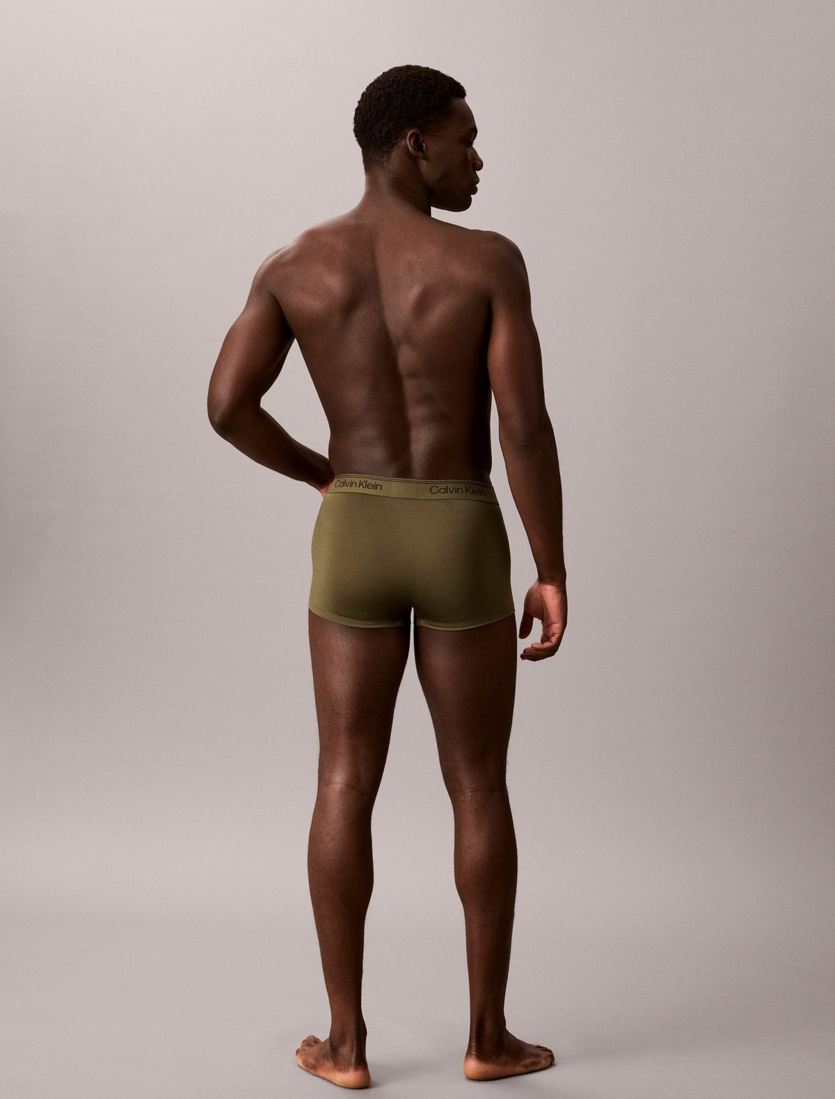 Microfiber Stretch 3-Pack Low Rise Trunk - Calvin Klein Underwear