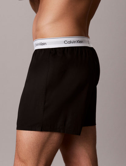 Icon Cotton Stretch 3-Pack Slim Boxer - Calvin Klein Underwear