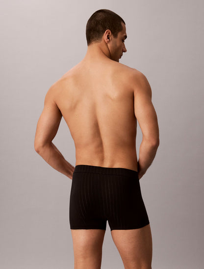 Cotton Stretch Script Patch Trunk - Calvin Klein Underwear