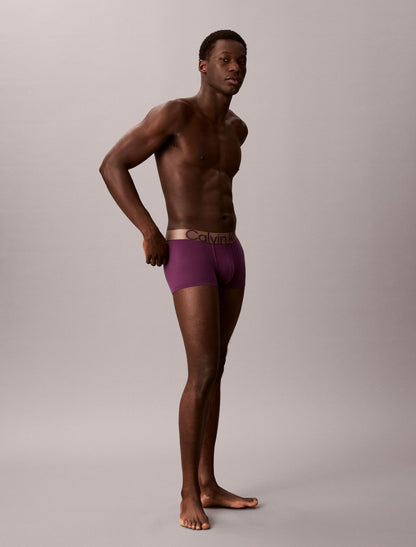 Brushed Microfiber Stretch Bronze Low Rise Trunk - Calvin Klein Underwear