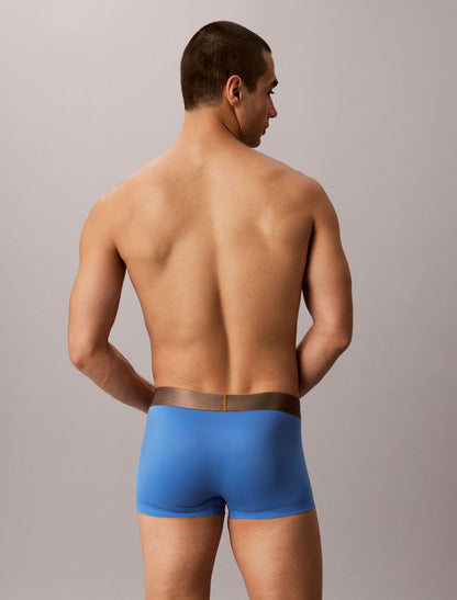 Brushed Microfiber Stretch Bronze Low Rise Trunk - Calvin Klein Underwear