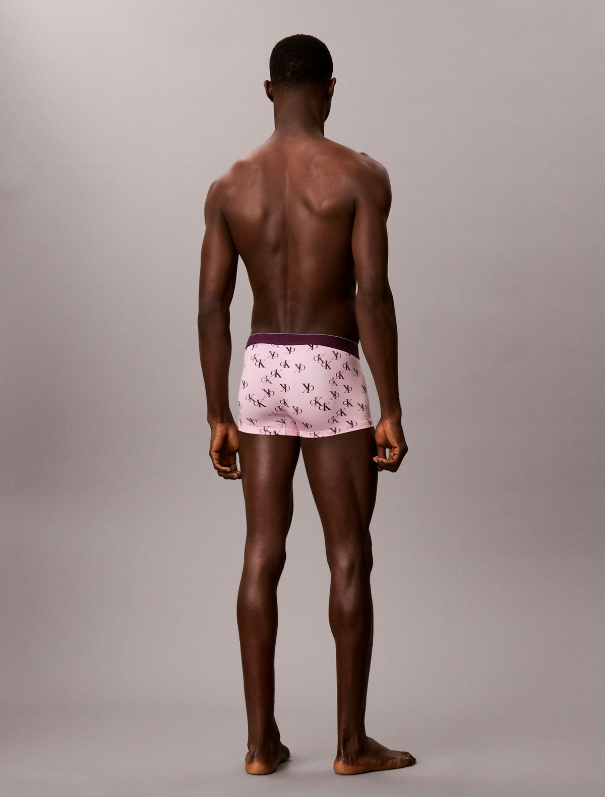 Graphic Monogram Microfiber Stretch Low Rise Trunk - Calvin Klein Underwear