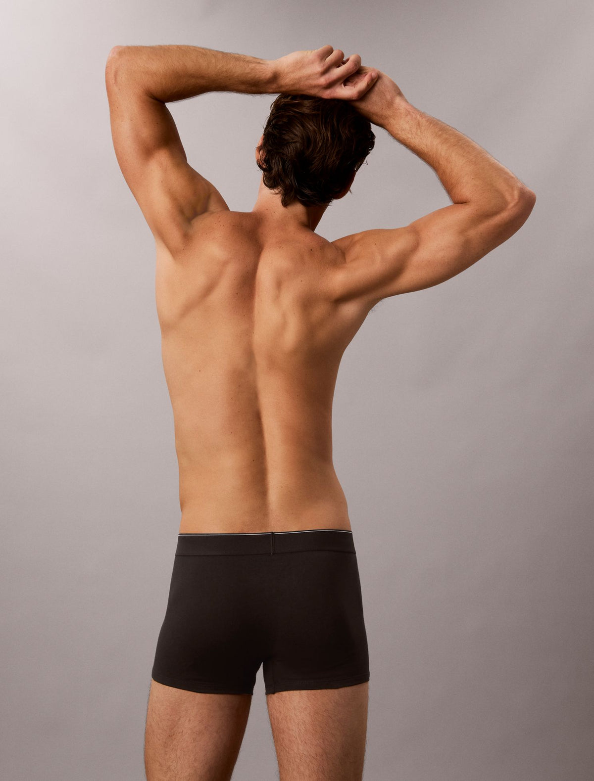 Graphic Monogram Cotton Stretch 3-Pack Trunk - Calvin Klein Underwear
