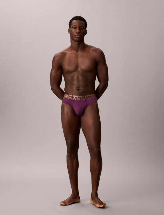 Brushed Microfiber Stretch Bronze Hip Brief - Calvin Klein Underwear