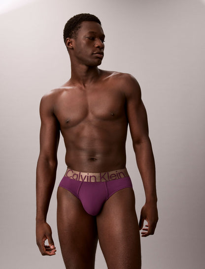 Brushed Microfiber Stretch Bronze Hip Brief - Calvin Klein Underwear