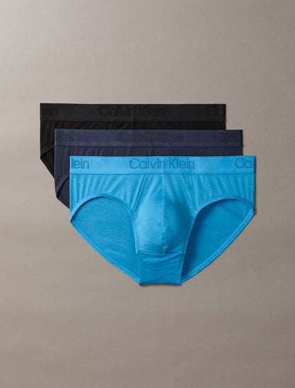 CK Black 3-Pack Hip Brief - Calvin Klein Underwear
