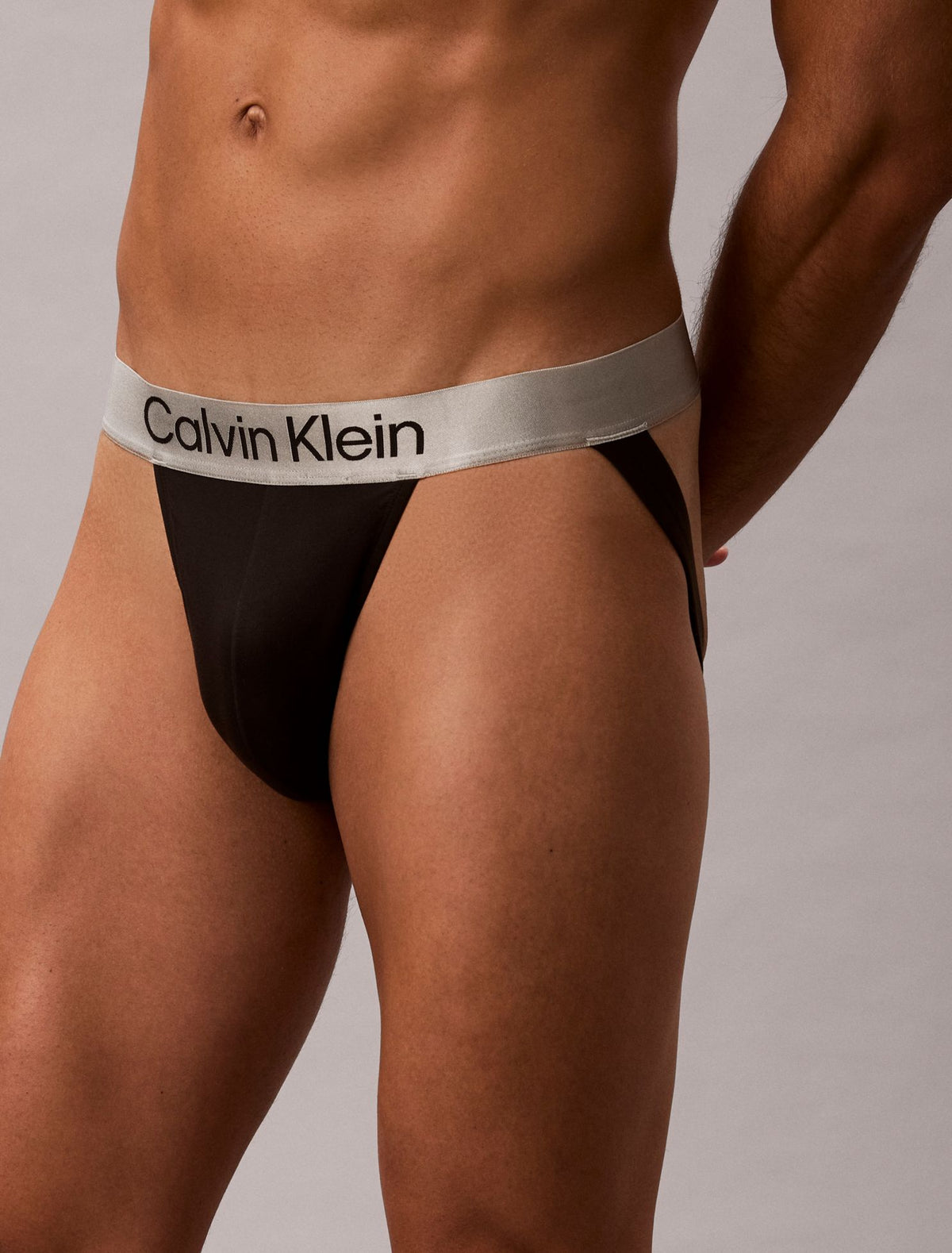 Brushed Microfiber Stretch Jock Strap - Calvin Klein Underwear