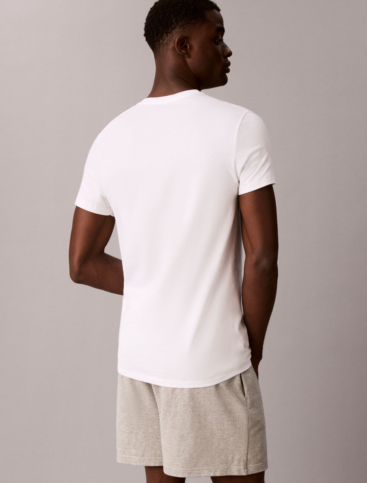 Cotton Classics 3-Pack Classic Fit V-Neck T-Shirt - Calvin Klein Underwear