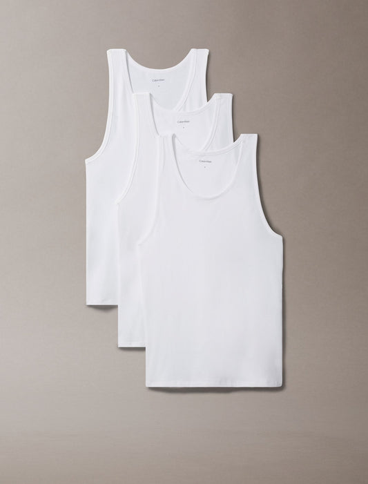 Cotton Stretch Blend 3-Pack Tank Top - Calvin Klein Underwear