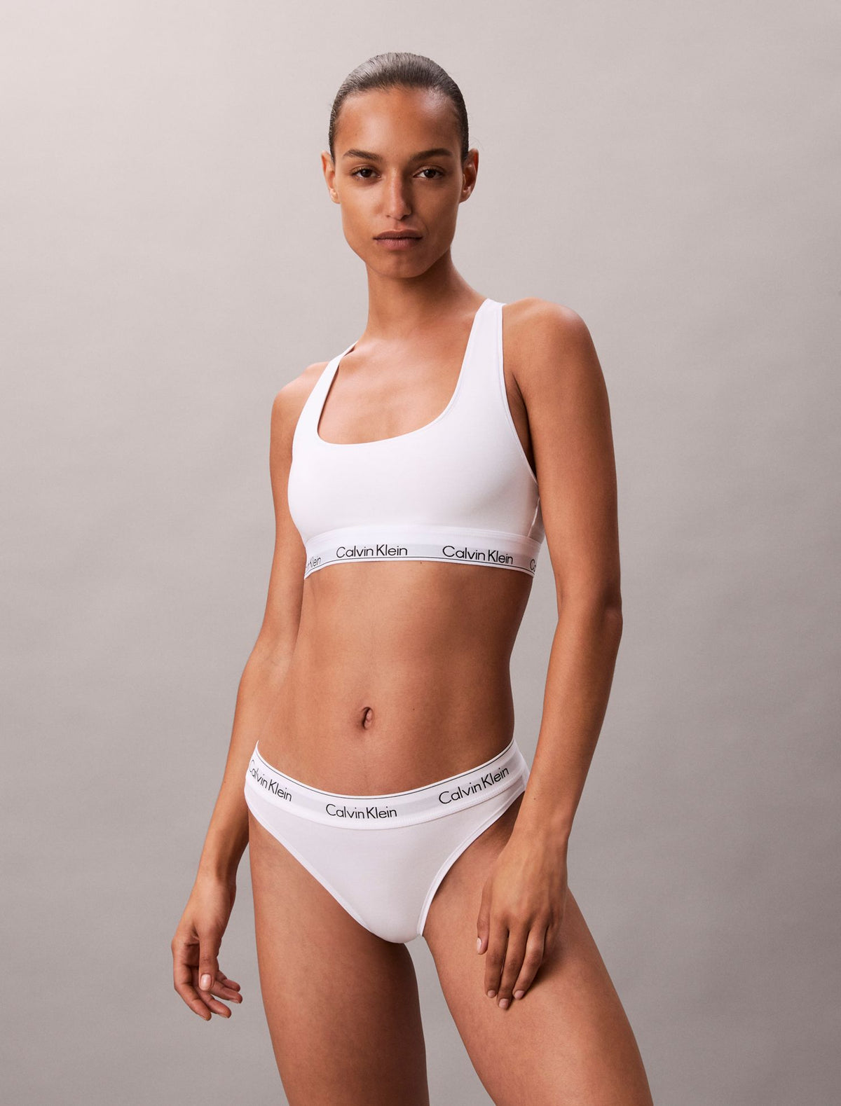 Icon Cotton Modal Unlined Bralette - Calvin Klein Underwear