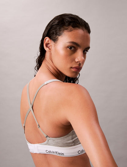 Icon Cotton Modal Lightly Lined Bralette - Calvin Klein Underwear
