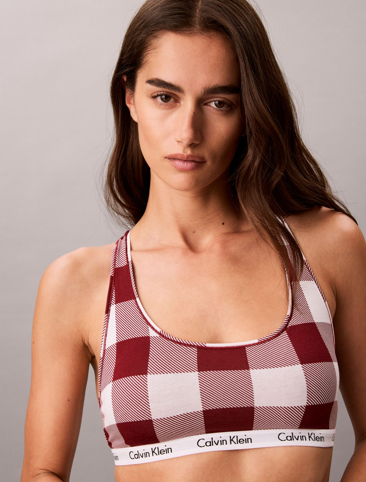 Carousel Cotton Stretch Lightly Lined Bralette - Calvin Klein Underwear