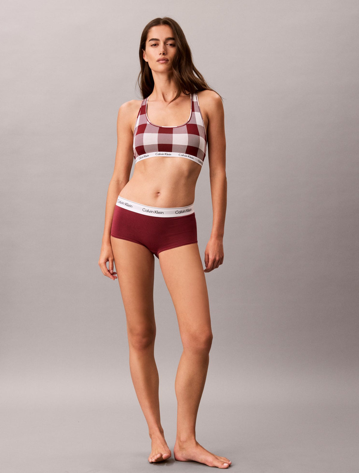 Carousel Cotton Stretch Lightly Lined Bralette - Calvin Klein Underwear
