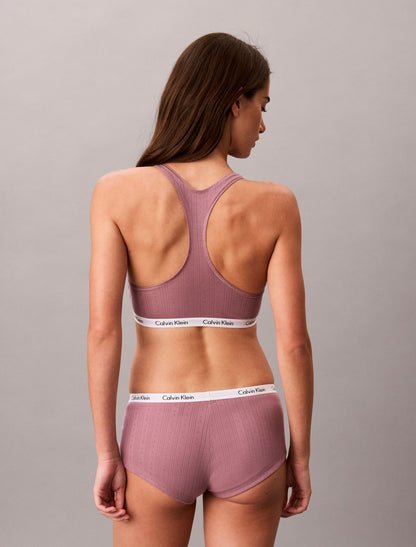 Carousel Cotton Stretch Pointelle Lightly Lined Bralette - Calvin Klein Underwear