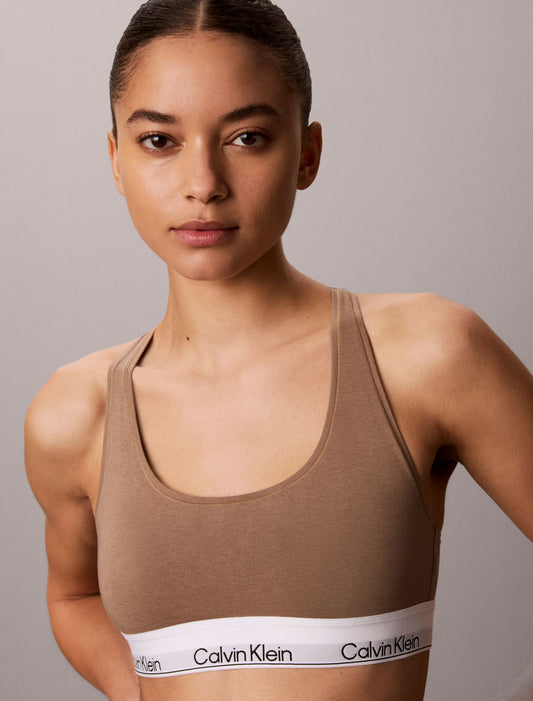 Icon Cotton Modal Unlined Bralette - Calvin Klein Underwear