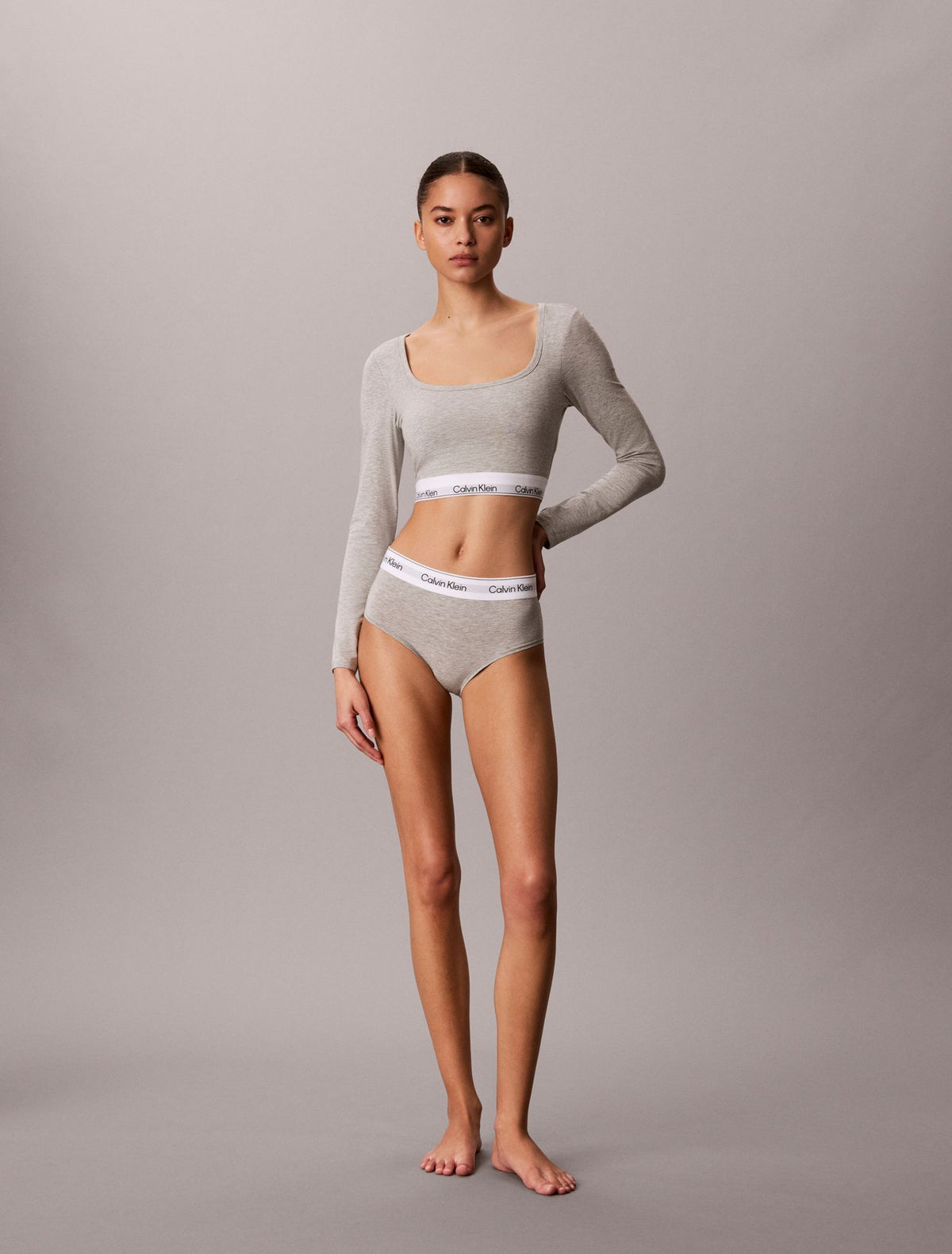Icon Cotton Modal Lightly Lined T-Shirt Bralette - Calvin Klein Underwear