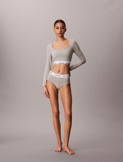 Icon Cotton Modal Lightly Lined T-Shirt Bralette - Calvin Klein Underwear