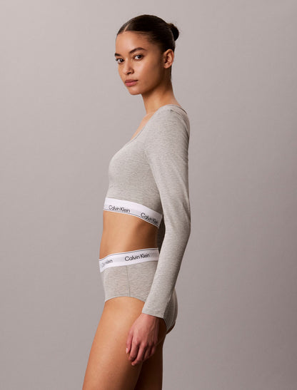 Icon Cotton Modal Lightly Lined T-Shirt Bralette - Calvin Klein Underwear