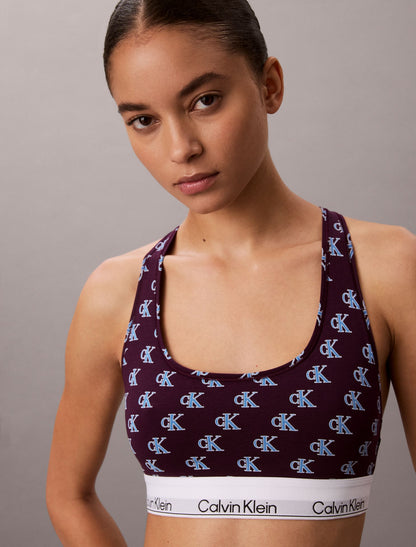 Icon Cotton Modal Unlined Bralette - Calvin Klein Underwear