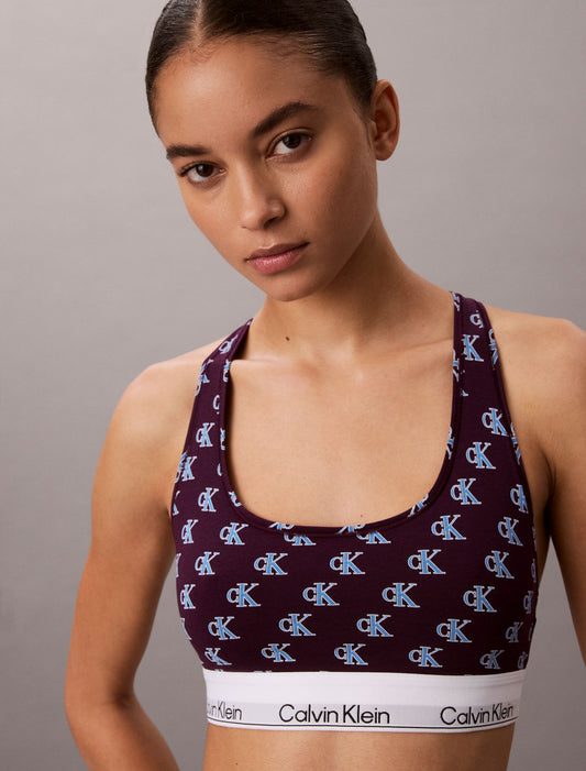 Icon Cotton Modal Unlined Bralette - Calvin Klein Underwear