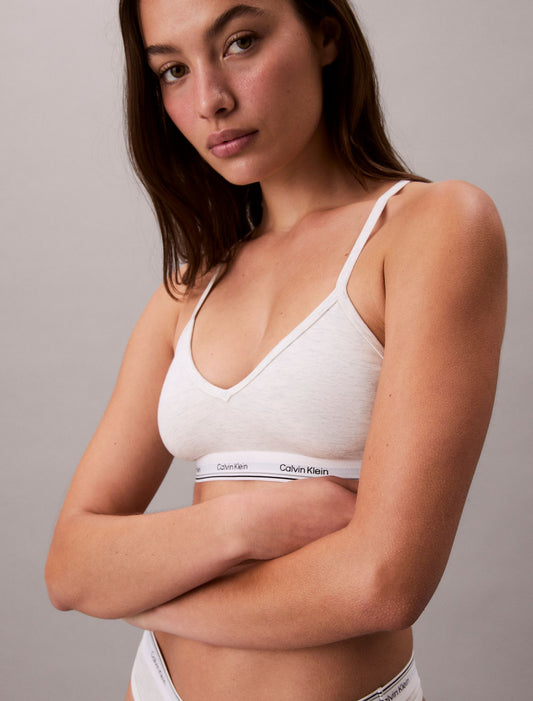 Cotton Modal Balance Lightly Lined Bralette - Calvin Klein Underwear