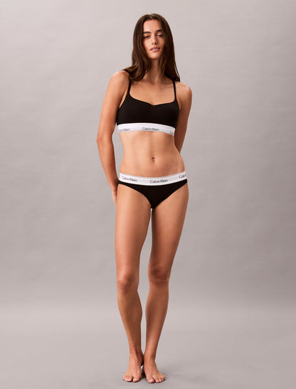 Icon Cotton Modal Smooth Edge Lightly Lined Bralette - Calvin Klein Underwear