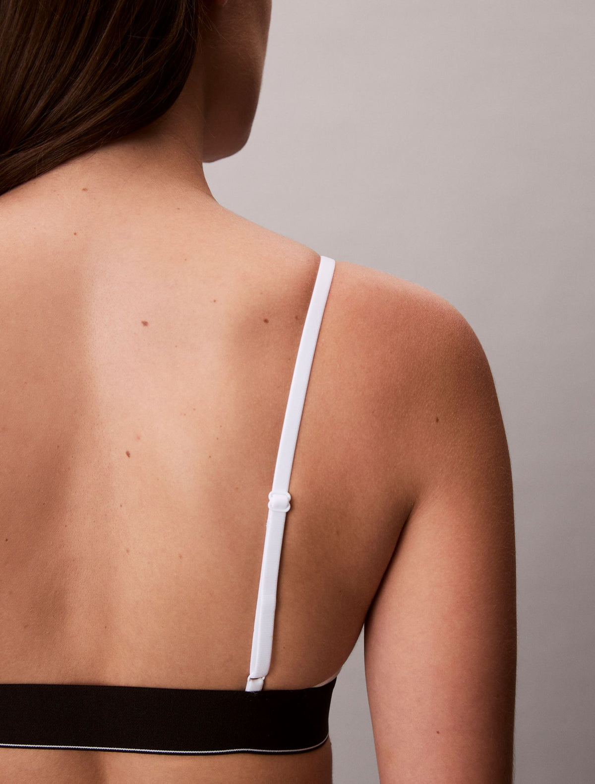 Graphic Monogram Microfiber Stretch Unlined Bralette - Calvin Klein Underwear