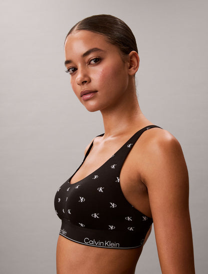 Icon Cotton Modal Lightly Lined Bralette - Calvin Klein Underwear