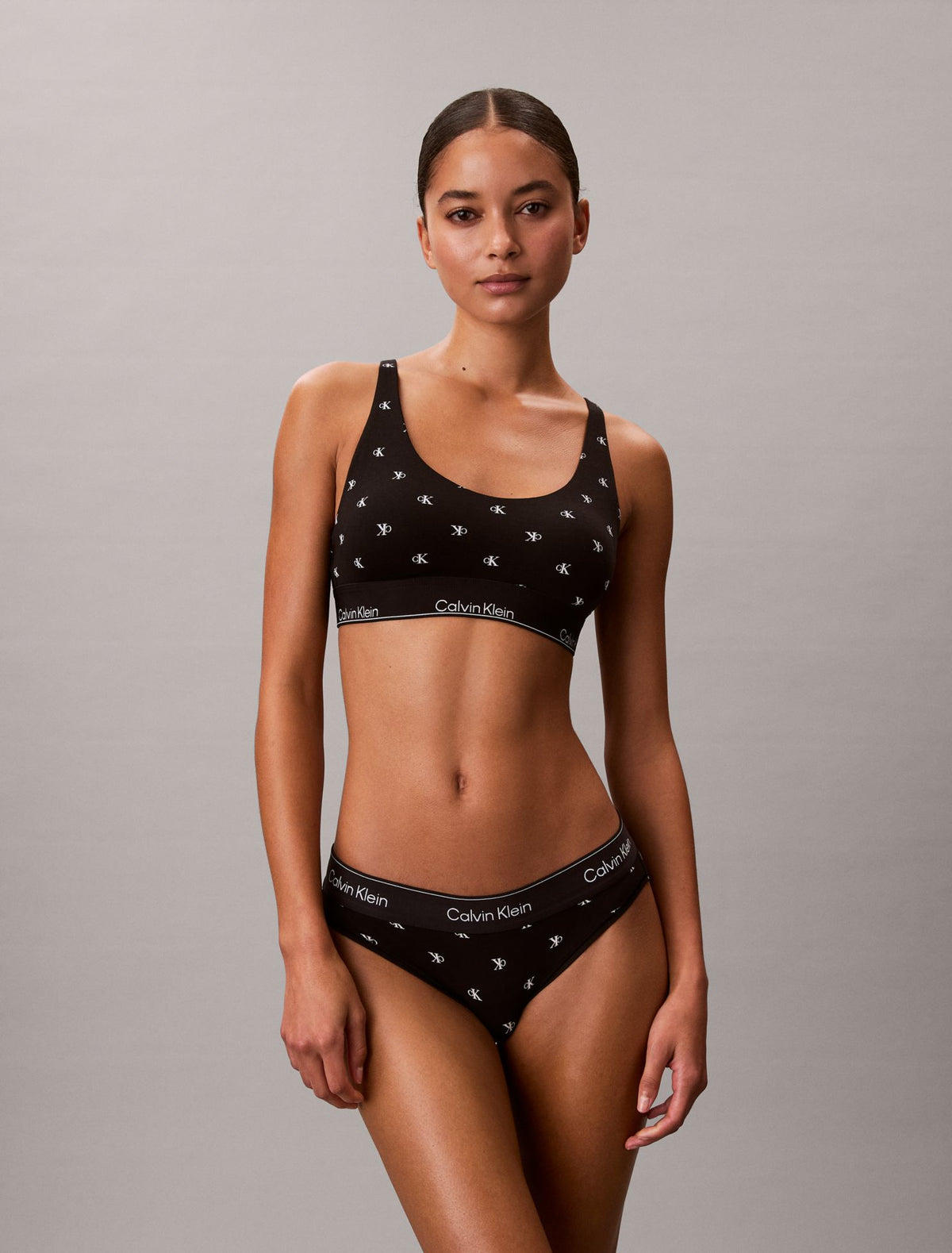 Icon Cotton Modal Lightly Lined Bralette - Calvin Klein Underwear
