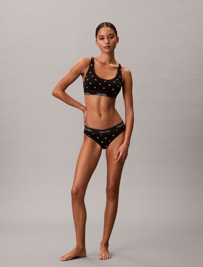 Icon Cotton Modal Lightly Lined Bralette - Calvin Klein Underwear
