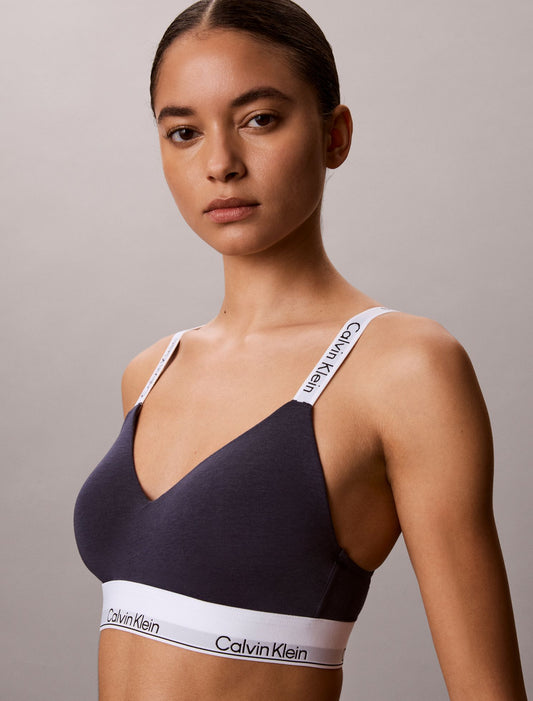 Icon Cotton Modal Lightly Lined Bralette - Calvin Klein Underwear