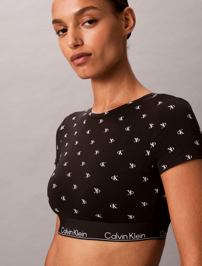 Icon Cotton Modal Lightly Lined T-Shirt Bralette - Calvin Klein Underwear