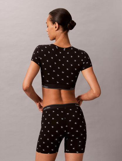 Icon Cotton Modal Lightly Lined T-Shirt Bralette - Calvin Klein Underwear