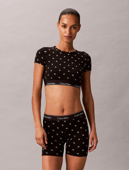 Icon Cotton Modal Lightly Lined T-Shirt Bralette - Calvin Klein Underwear