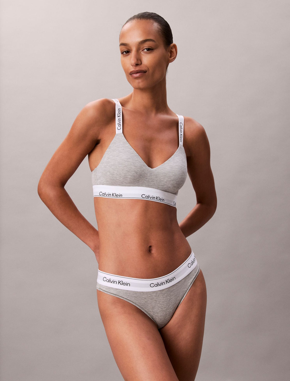 Icon Cotton Modal Lightly Lined Bralette - Calvin Klein Underwear