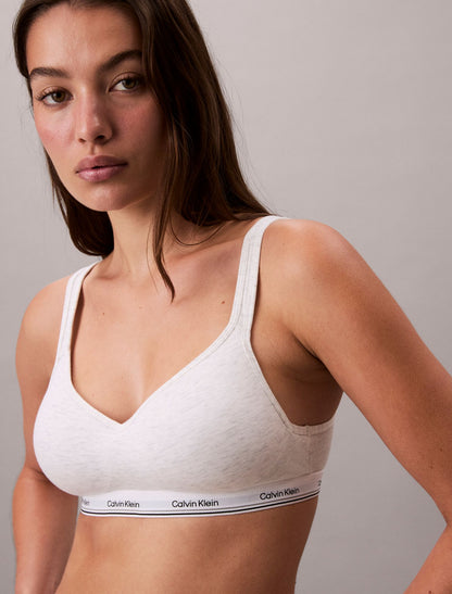Cotton Modal Balance Padded Wirefree Bralette - Calvin Klein Underwear