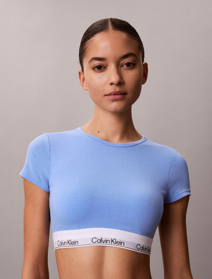 Icon Cotton Modal Lightly Lined T-Shirt Bralette - Calvin Klein Underwear