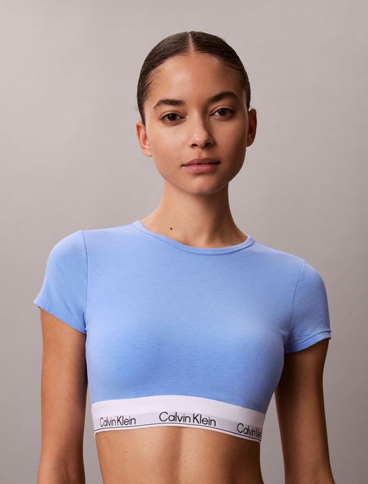 Icon Cotton Modal Lightly Lined T-Shirt Bralette - Calvin Klein Underwear