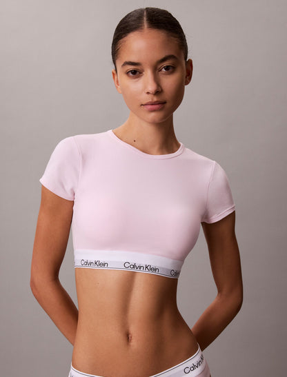 Icon Cotton Modal Lightly Lined T-Shirt Bralette - Calvin Klein Underwear