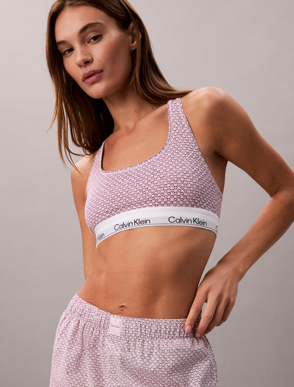 Icon Cotton Modal Unlined Bralette - Calvin Klein Underwear