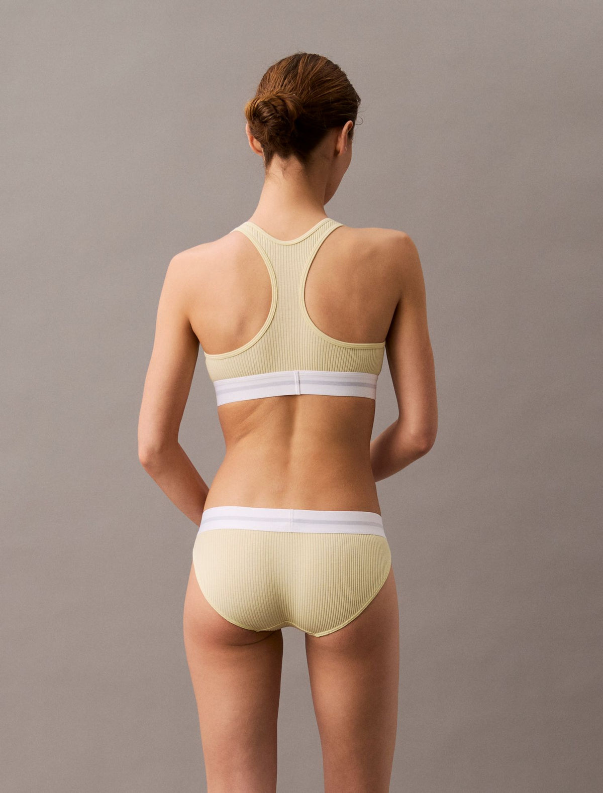Cotton Modal Stretch Rib Lightly Lined Bralette - Calvin Klein Underwear