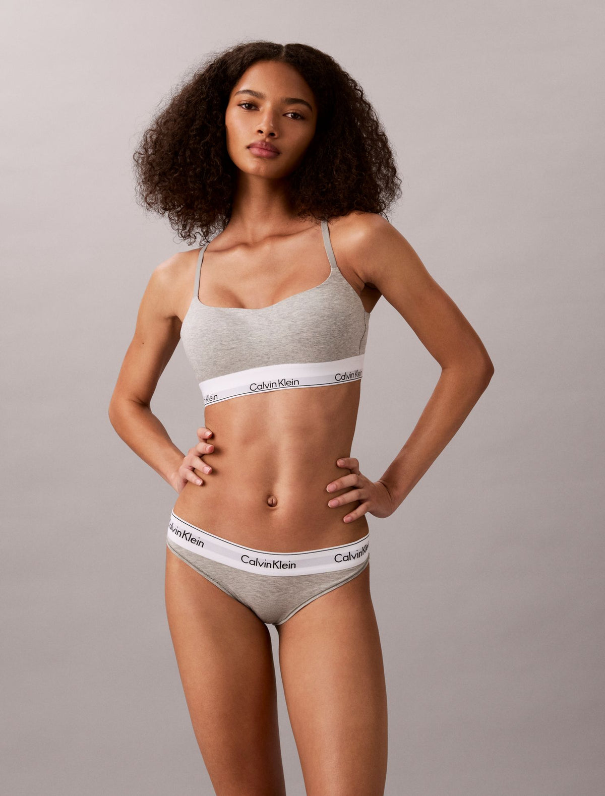 Icon Cotton Modal Smooth Edge Lightly Lined Bralette - Calvin Klein Underwear