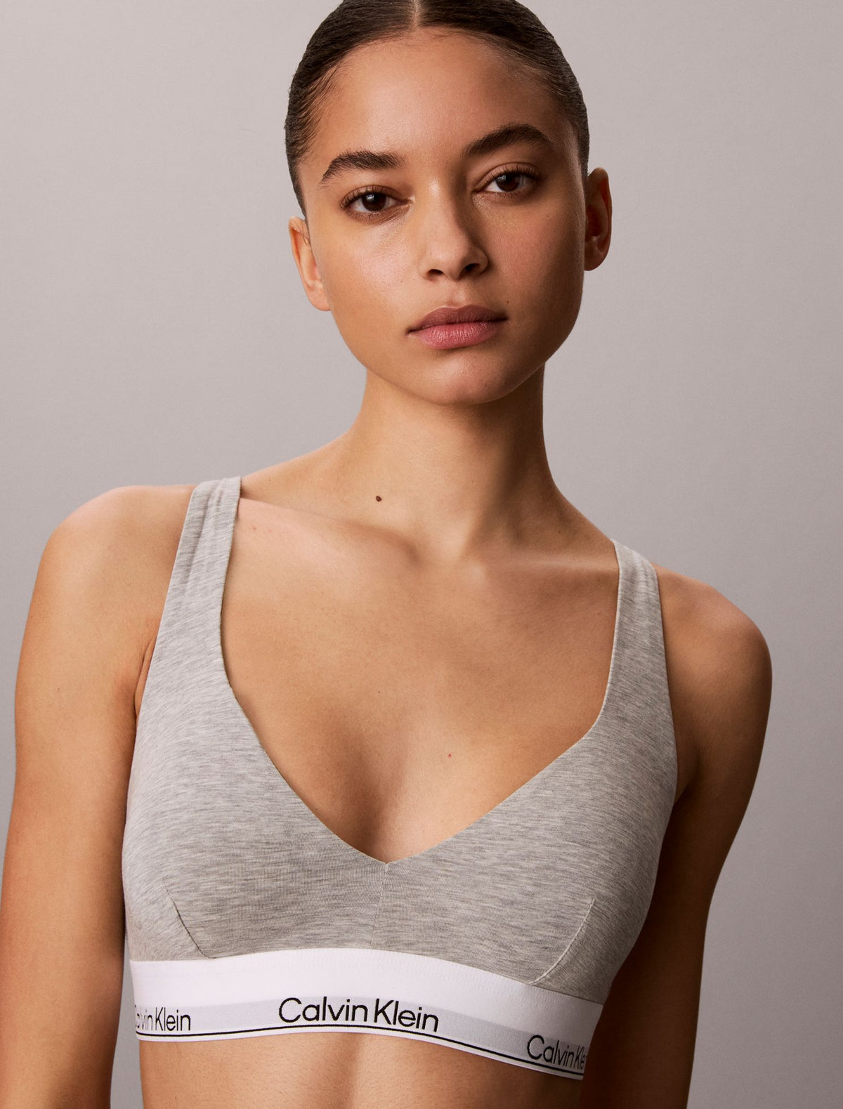 Icon Cotton Modal Push Up Triangle Bra - Calvin Klein Underwear