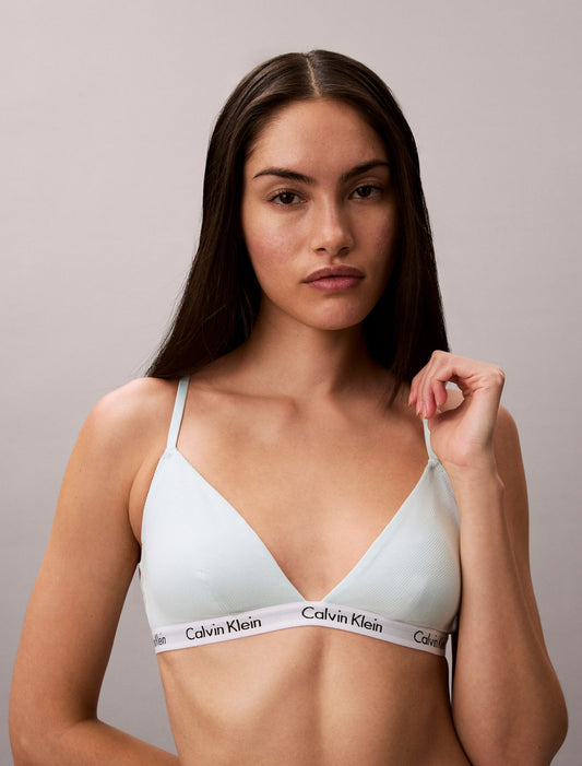 Carousel Rib Lightly Lined Triangle Bra - Calvin Klein Underwear