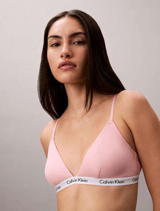 Carousel Rib Lightly Lined Triangle Bra - Calvin Klein Underwear